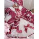 Mademoiselle Pearl Heartwoven Concerto Open Front One Piece(Reservation/3 Colours/Full Payment Without Shipping)